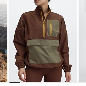 Fabletics Shawn cropped half zip jacket